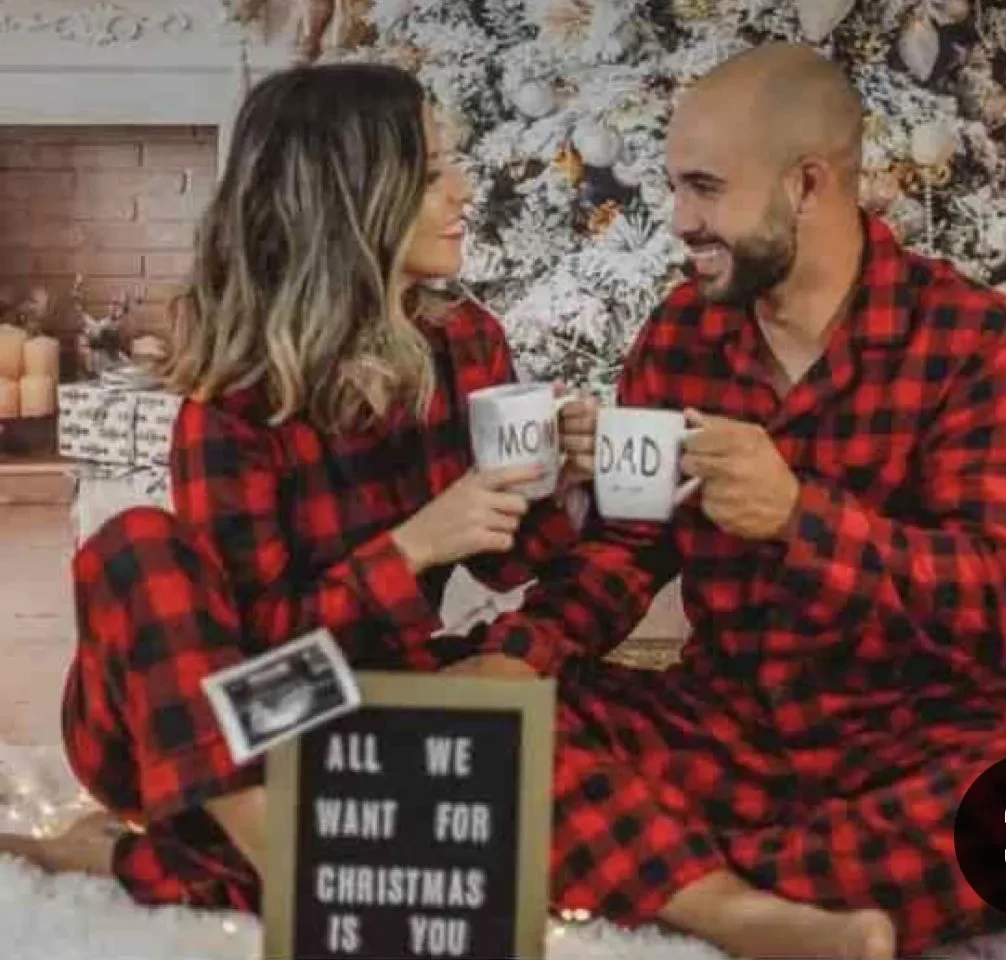 Matching Pajama Family Photo