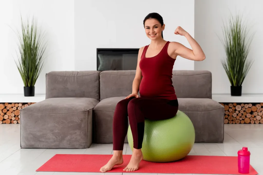 Fitness Ball Exercises for Pregnancy