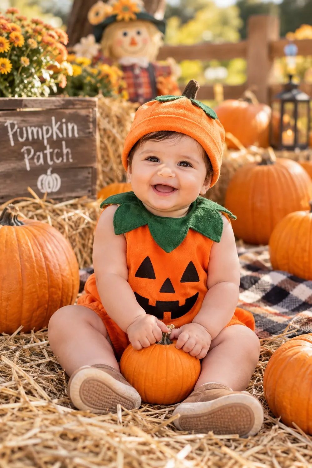 Pumpkin Patch Portrait